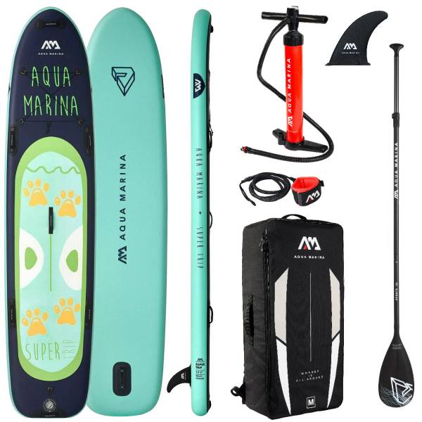 Aqua Marina Inflatable Super Trip Family SUP Stand Up Paddle Board Surf ISUP SET