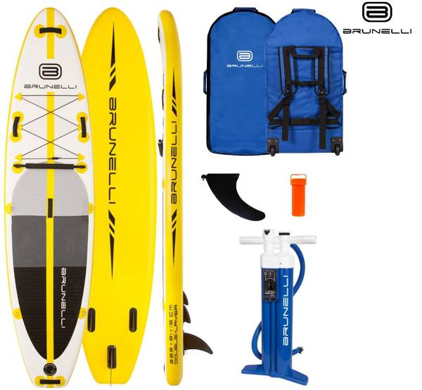 BRUNELLI 10.8 Premium SUP Board Stand Up Paddle Surf-Board aufblasbar Paddel ISUP 325cm