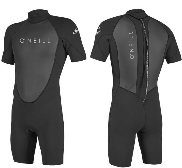 O'NEILL REACTOR-2 2mm Back Zip Herren Shorty S/S Spring Neoprenanzug Wetsuit