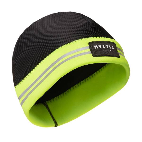 Mystic BEANIE NEOPREN RELECTIVE Muetze Cap 2.0mm yellow